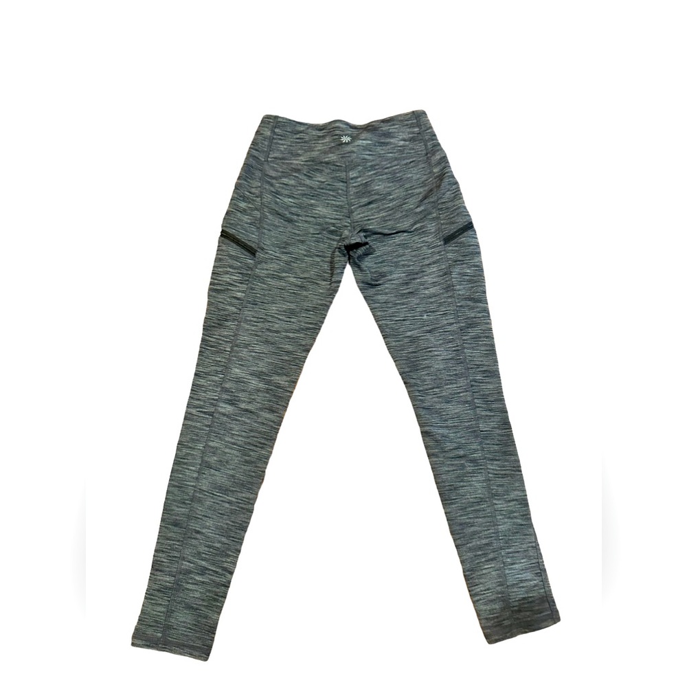 Athleta XS Drifter Grey Leggings with Pockets